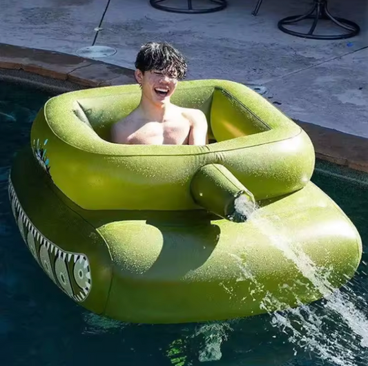 Inflatable Tank Pool Float