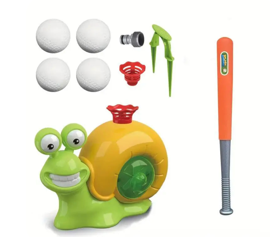 Snail Water Sprinkler Baseball Toy